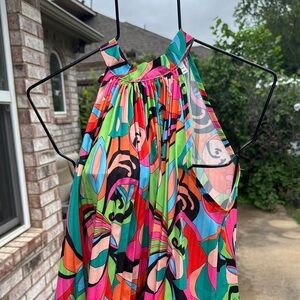 Stunning Accordion Pleated Summer Dress l